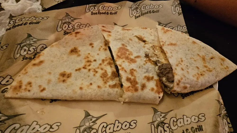 Quesadilla De Carne Asada Plate